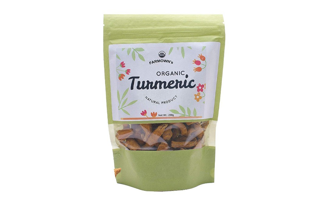 Farmown Organic Turmeric    Pack  250 grams